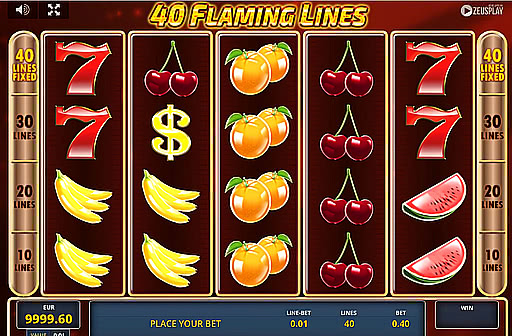 40 Flaming Lines