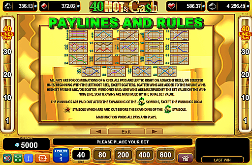 40 Hot and Cash