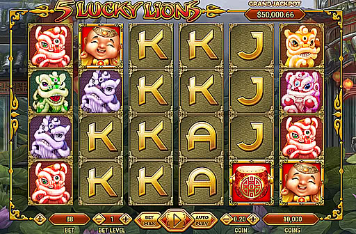 5 Lucky Lions