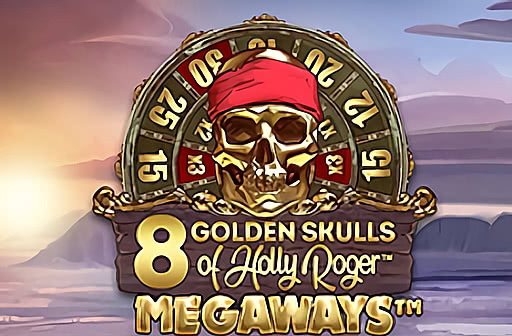 8 Golden Skulls of Holly Roger Megaways
