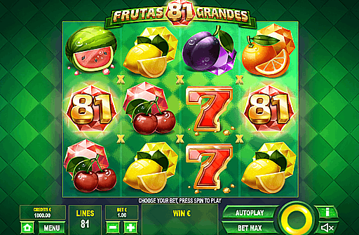 81 Frutas Grandes
