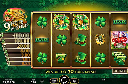 9 Pots of Gold