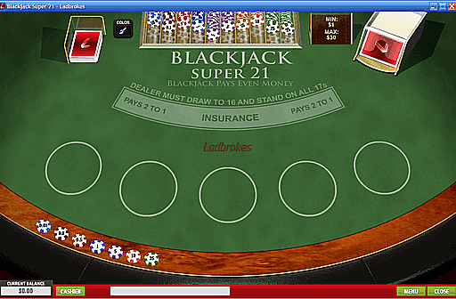 Blackjack Super 21