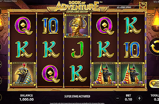Play Book of Adventure Super Stake Edition