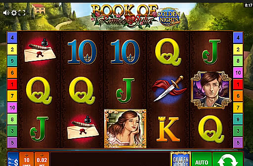 Book of Romeo and Julia Golden Nights