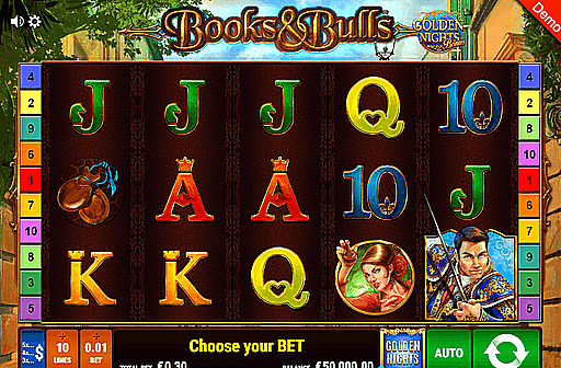 Books and Bulls Golden Nights