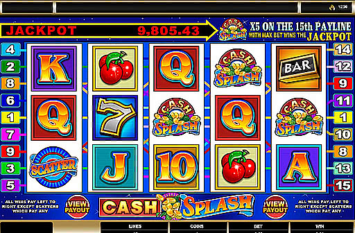 Cash Splash 5 Reel