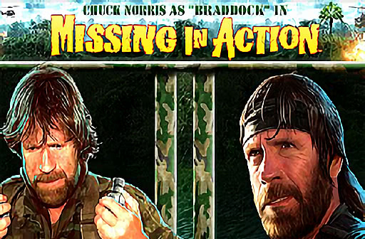 Chuck Norris Missing in Action