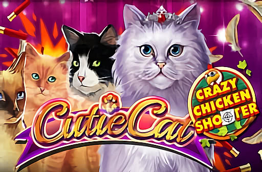 Cutie Cat Crazy Chicken Shooter