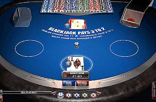 Deal or No Deal Blackjack