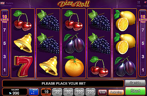 Dice and Roll