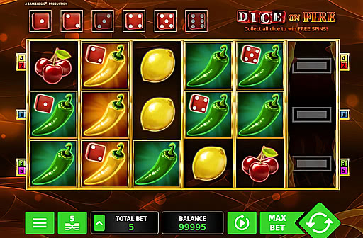 Dice on Fire
