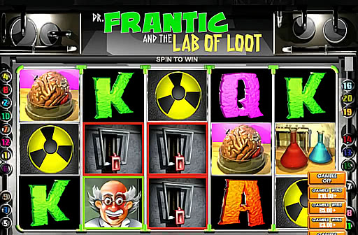 Dr Frantic and the Lab of Loot