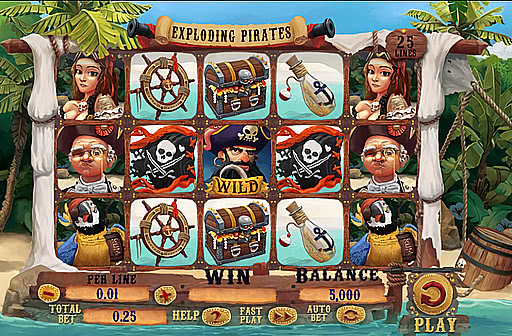 Exploding Pirates