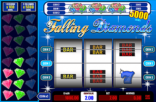 Falling Diamonds