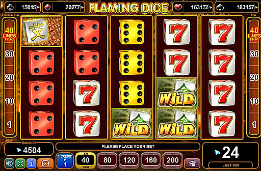 Flaming Dice