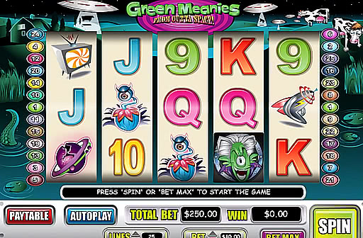 Green Meanies from Outta Space