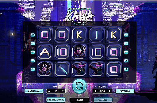 Kawa the Neon Samurai