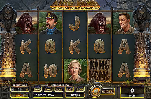 King Kong Island of Skull Mountain