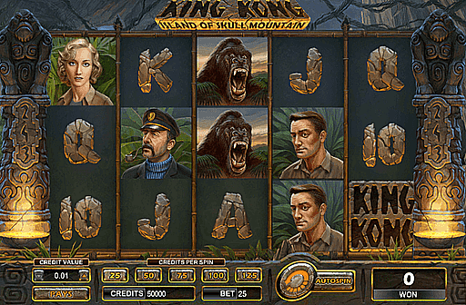King Kong Island of Skull Mountain