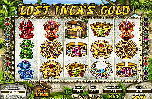 Lost Inca's Gold