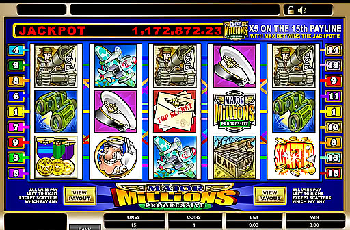 Major Millions 5 Reel