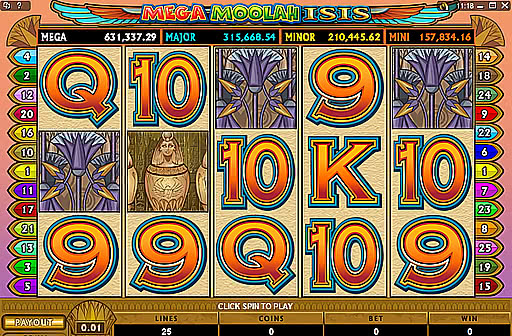 Mega Moolah Isis