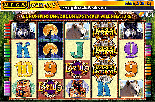 MegaJackpots Wolf Run