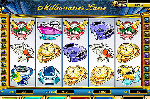 Millionaire's Lane
