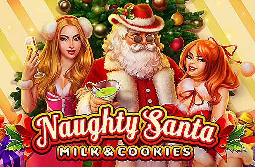 Naughty Santa Milk & Cookies