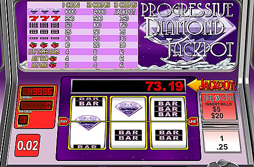 Progressive Diamond Jackpot