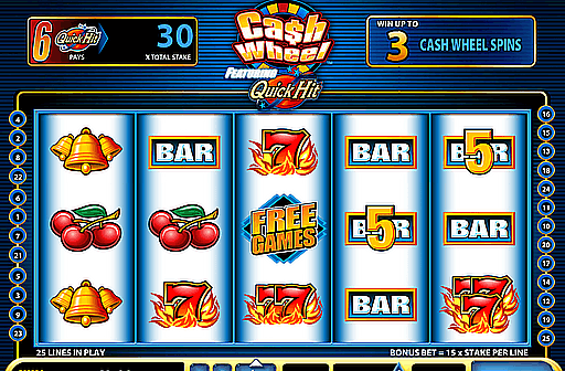 Quick Hit Cash Wheel