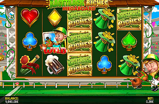 Racetrack Riches Megaboard