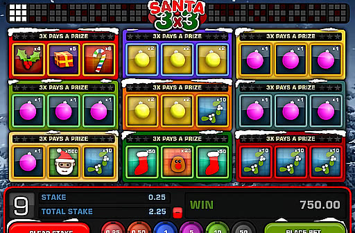 Santa 3x3