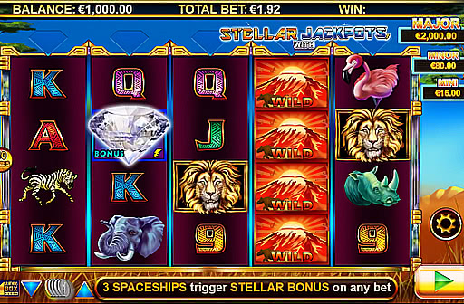 Serengeti Lions Stellar Jackpots