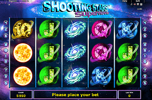 Shooting Stars Supernova