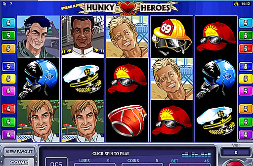 Sneak a Peek Hunky Heroes