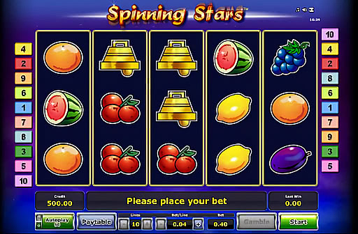Spinning Stars