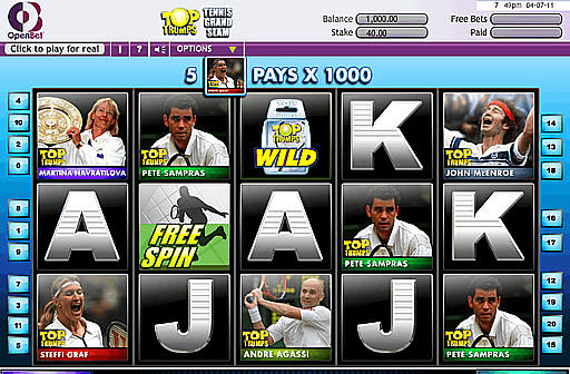 Top Trumps Tennis Stars