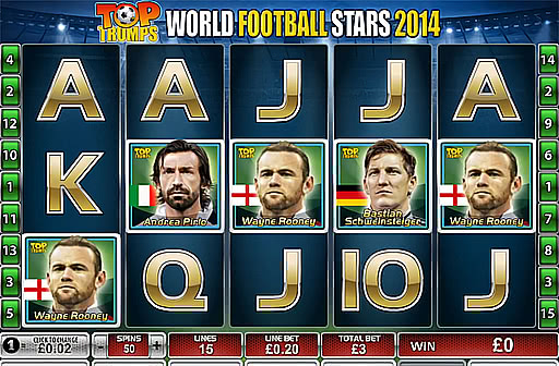 Top Trumps World Football Stars 2014
