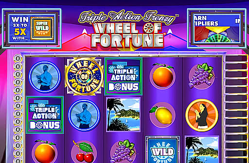 Triple Action Frenzy Wheel of Fortune