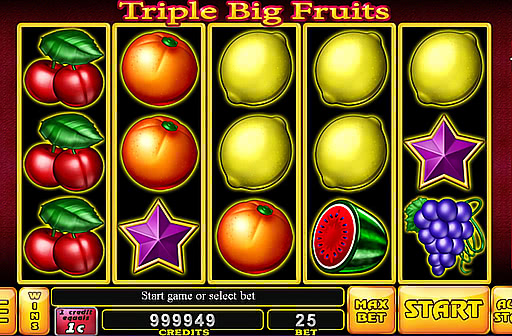 Triple Big Fruits