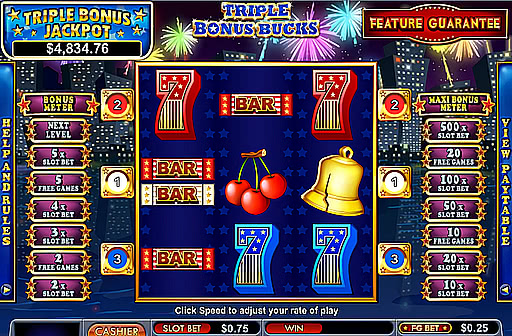 Triple Bonus Bucks