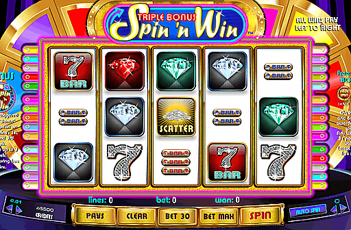 Triple Bonus Spin 'n Win