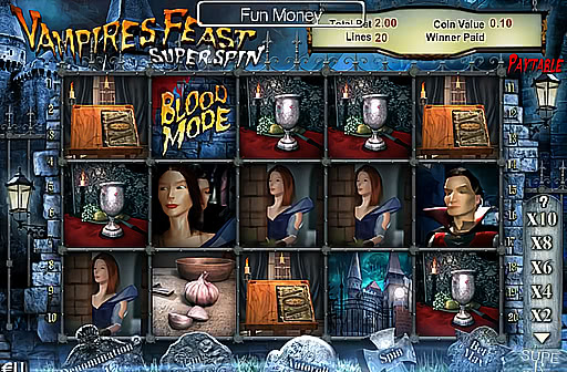 Vampires Feast Super Spin
