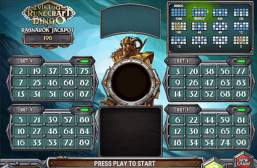 Viking Runecraft Bingo