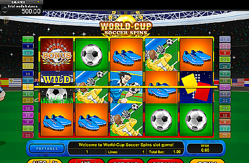 World-Cup Soccer Spins